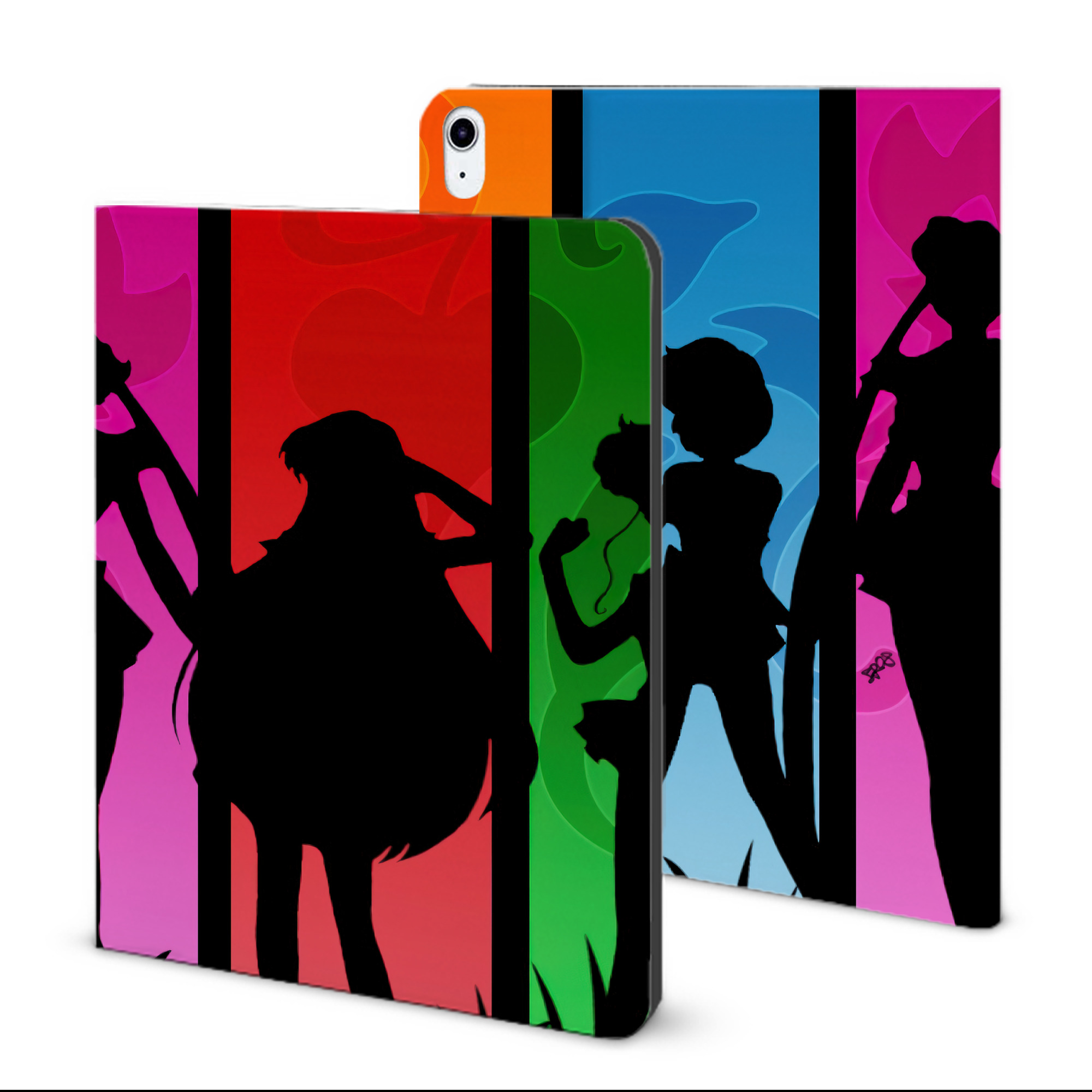 （画像用） 美少女戦士セーラームーン Sailor Moon IPad ケース ブック型 PUレザー TPU 耐衝撃 軽量 薄型 ペン収納なし 全面保護 IPad 各モデル対応